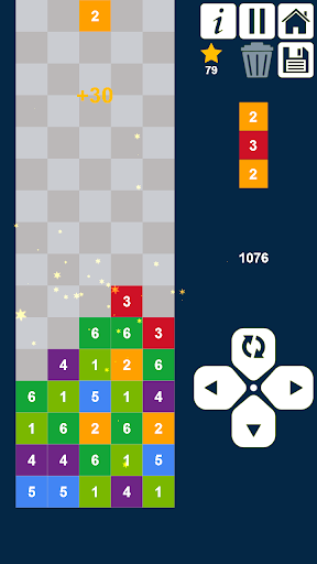 Columns Plus Drop n Merge - Match 3 Merge Puzzle