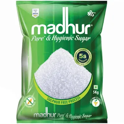 Madhur Sugar - Sulphur Free - 5 kg