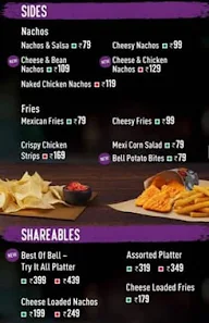 Taco Bell menu 4