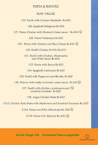 The Big Chill menu 8