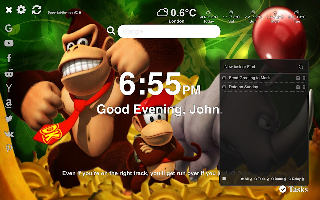 Donkey Kong HD Wallpapers New Tab