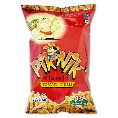 Piknik Chips Classic Tomato Chilli 70 Gm