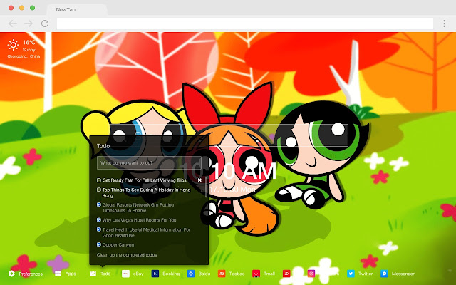 Powerpuff Girlsの新しいタブのhdの壁紙トップの壁紙のテーマ