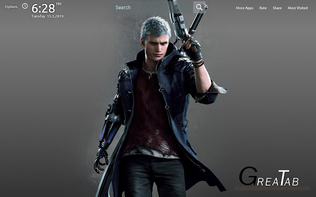 Devil May Cry 5 Wallpapers Theme|GreaTab