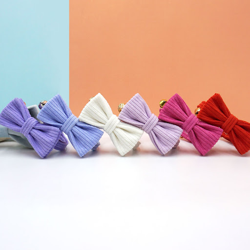 Title 5, Handsome Cat Bow Corduroy Cat Collar | Stylish ...