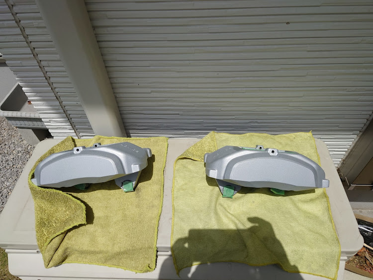 ISの流用キャリパー・純正品流用・GWの思い出・DIY・妄想と構想に関するカスタム事例の投稿画像2枚目