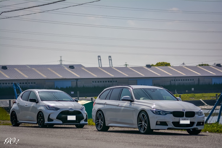 3シリーズ ツーリングの今回もコラボ続編・俺たち望遠・Canon vs SIGMA・discover＿ct・EditionShadowとヤリスMXPA10に関するカスタム事例の投稿画像8枚目