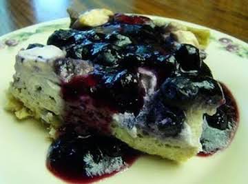 Sugar Free Blueberry Cream Cheese French Toast