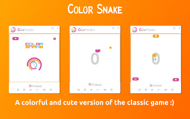 Color Snake chrome extension