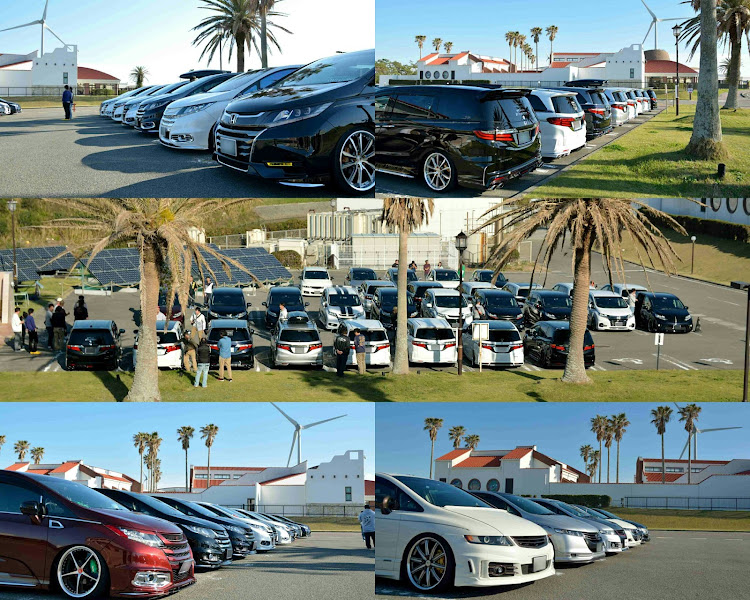 オデッセイのオフ会・大東温泉シートピア・マリンパーク御前崎・浜名湖SA・RC-styleに関するカスタム事例の投稿画像1枚目