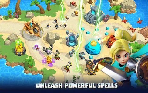 Wild Sky TD MOD APK 1.38.7 ( Free Tower + No Reload) 3