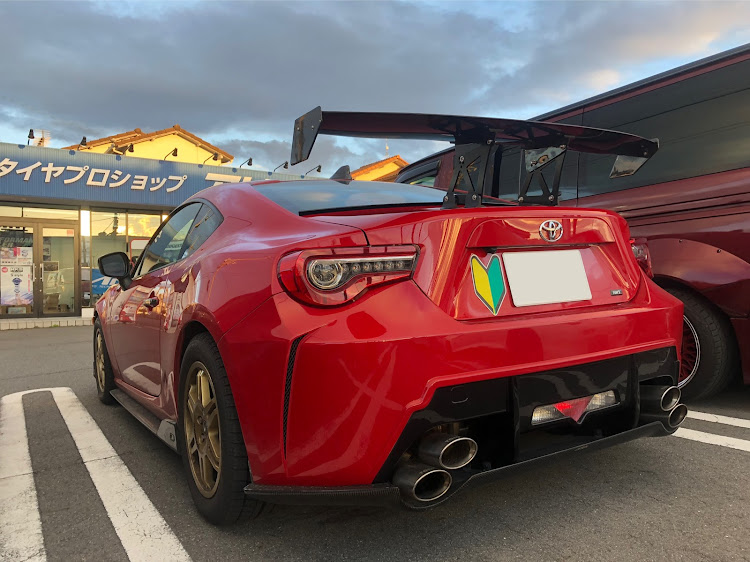 86のGTウィングに関するカスタム事例の投稿画像1枚目