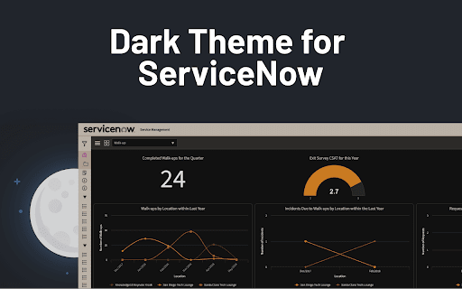 Dark Mode for ServiceNow