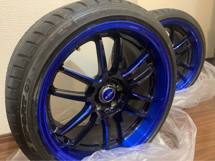 GSのリアタイヤ・#ドリフト・前準備は抜かりなく・grs191 gs350・ケツ履きに関するカスタム事例の投稿画像2枚目