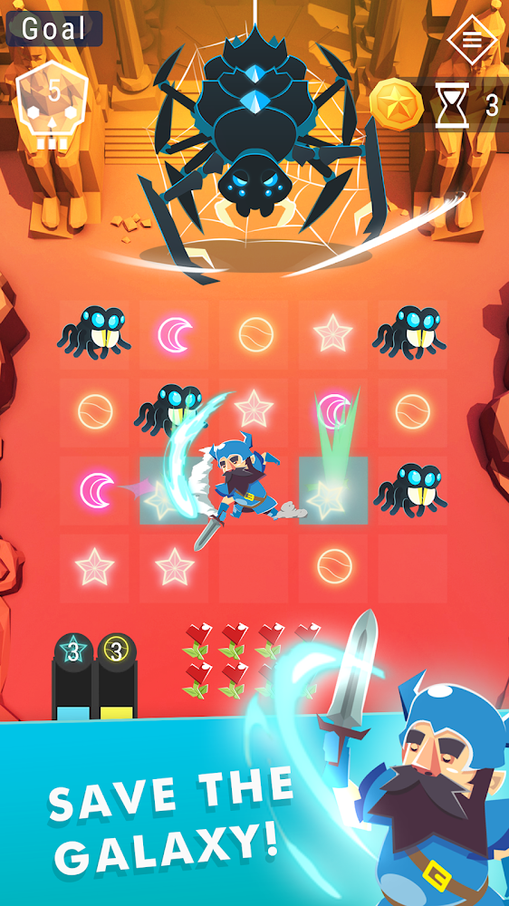 Starbeard - Intergalactic Roguelike puzzle game