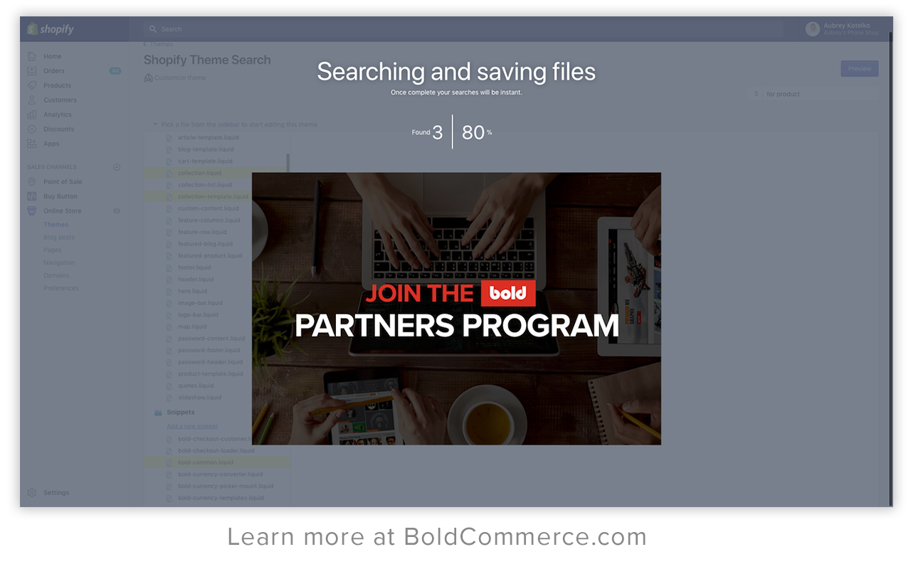 Shopify Theme Search by Bold Preview image 4