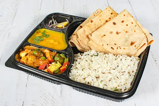 Veg Kolhapuri Meal Thali