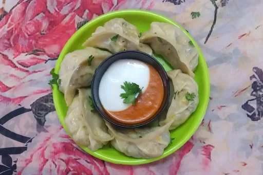 Cheese Steamed Momos [6 Pieces]