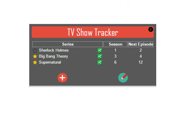 TV Show Tracker Preview image 2