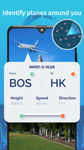 Screenshot Live Flight Tracker - Radar