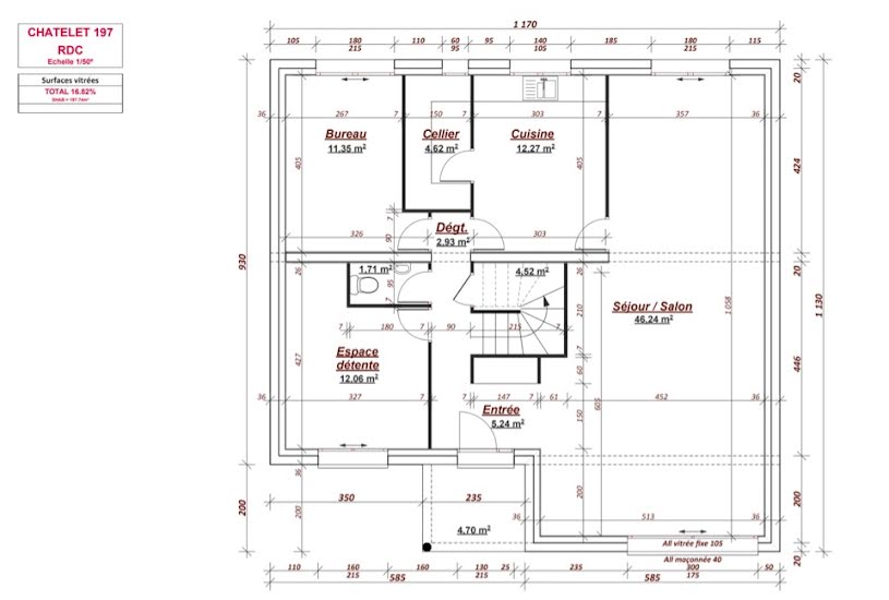  Vente Terrain + Maison - Terrain : 620m² - Maison : 197m² à Fourqueux (78112) 