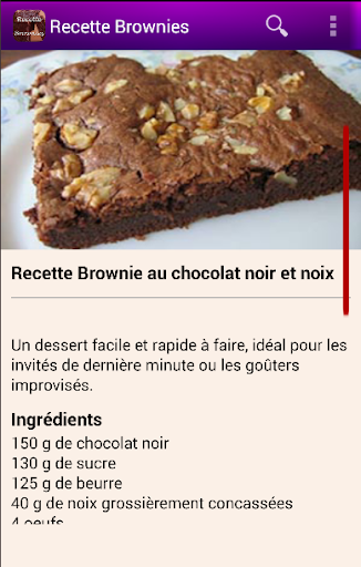 免費下載生活APP|Recette brownies app開箱文|APP開箱王