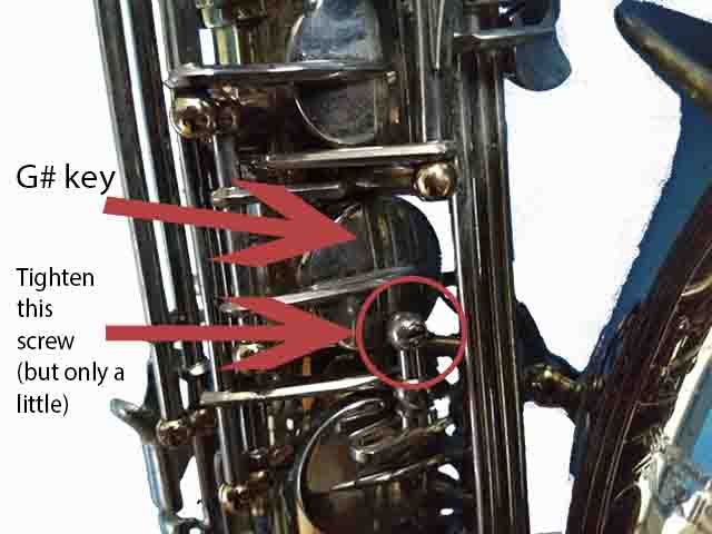 how to fix a leaking saxophone