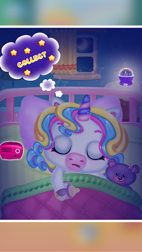 Screenshot Newborn unicorn care game