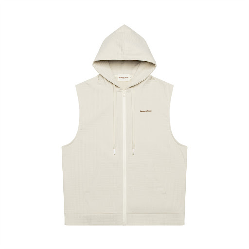 Title 9, Simple Hooded Vest Mens Loose Sports