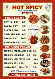 Hot Spicy menu 1