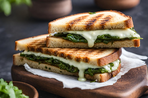 Grilled Chutney Cheese Sandwich