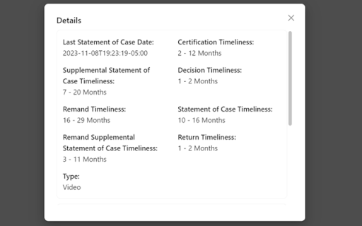 VA Claim Tracker