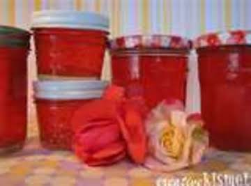 Rose Petal, Chamomile, and Lavendar Jelly