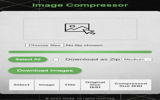 Image Compressor