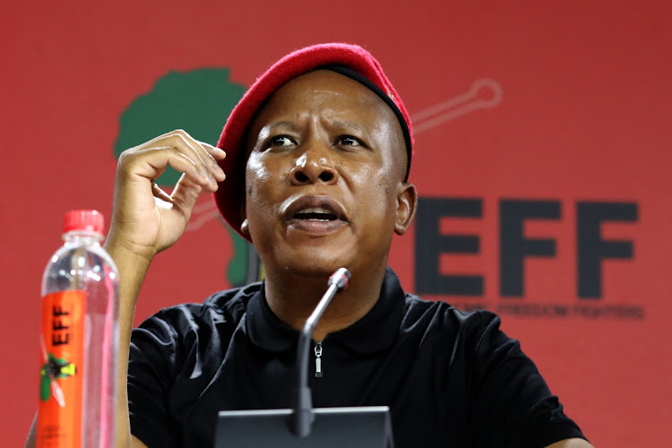 EFF president Julius Malema suggests lyrics to replace 'Die Stem' part in national anthem.