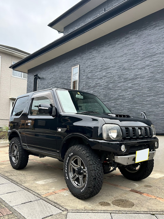 ジムニーの秋の洗車・雨の洗車・まだまだjb23・ジムニーJB23に関するカスタム事例の投稿画像1枚目