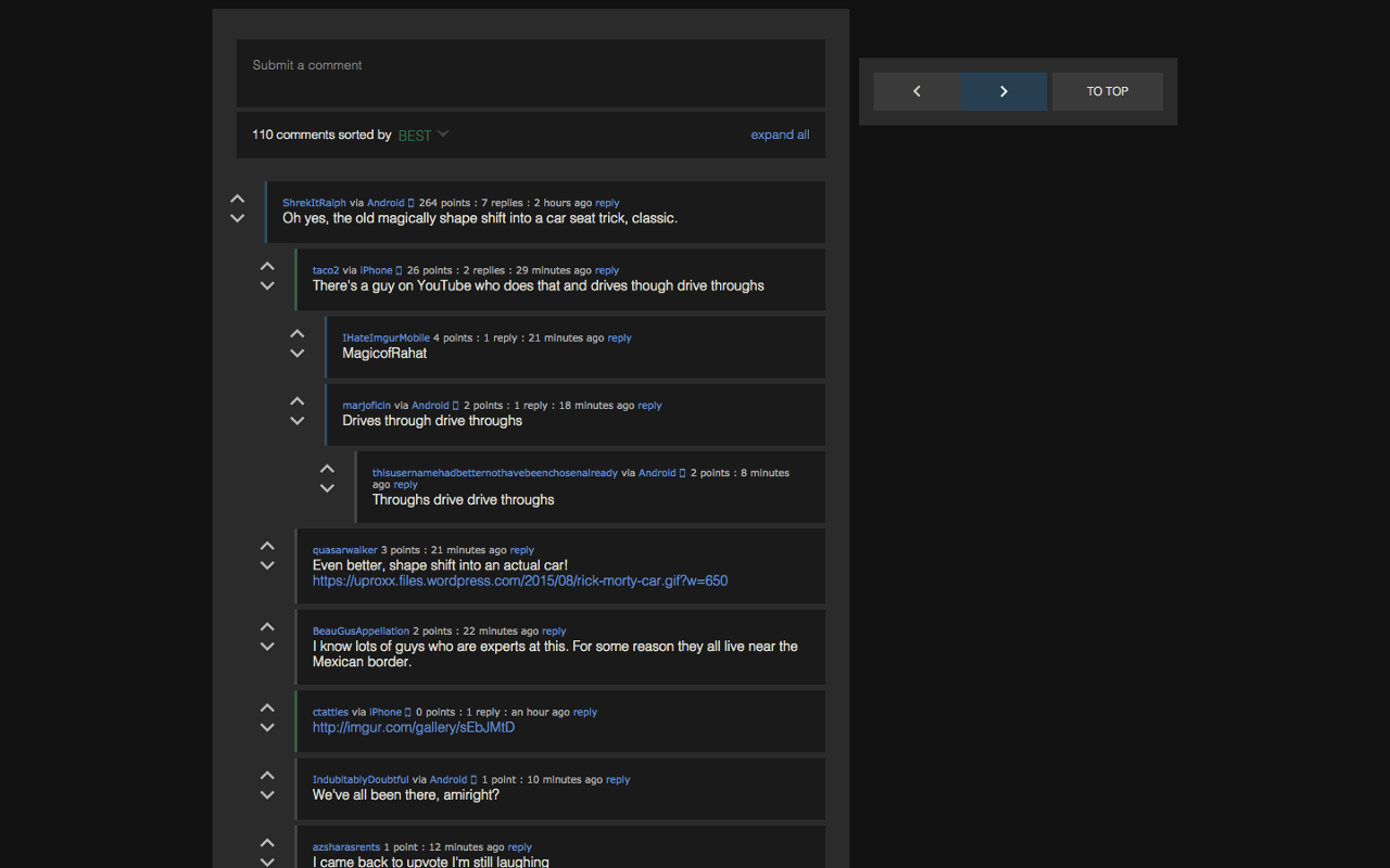 Imgur Theme Preview image 3