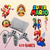 Bộ 620 Game Huyển Thoại Máy Chơi Game 4 Nút Có Dây Gamestation Ib Tích Hợp 620 Games Cổ Điển Kết Nối Tv Cổng Av