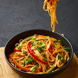 Vegetable Hakka Noodles