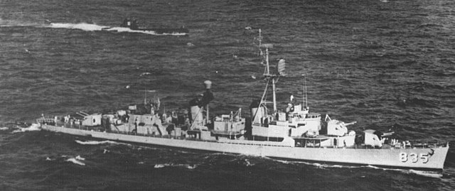 USS Charles P. Cecil (DDR-835). Image: Wikimedia Commons.