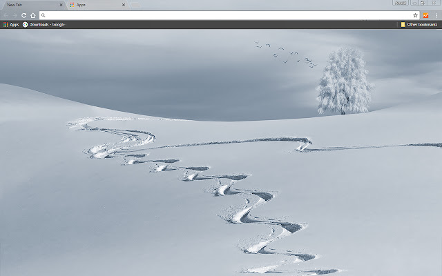 Winter Tracks chrome extension