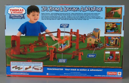 thomas zip zoom and logging adventure