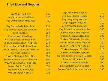 The Khao Suey Company menu 