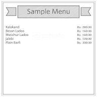 Varsha Sweets menu 2