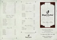 Royal Darbar menu 2