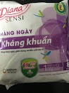 Combo 6 Gói Băng Vệ Sinh Diana Sensi Hàng Ngày Kháng Khuẩn (8 Miếng) - Hsd Luôn Mới