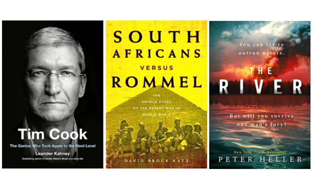 'Tim Cook', 'South Africans versus Rommel', 'The River'.