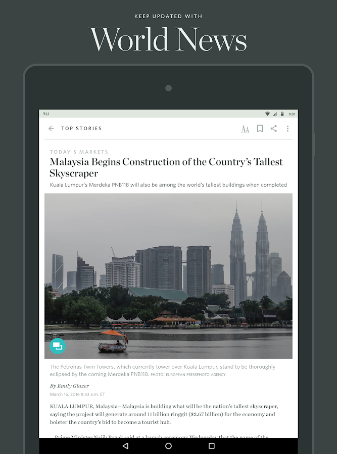   The Wall Street Journal: News – Capture d'écran 