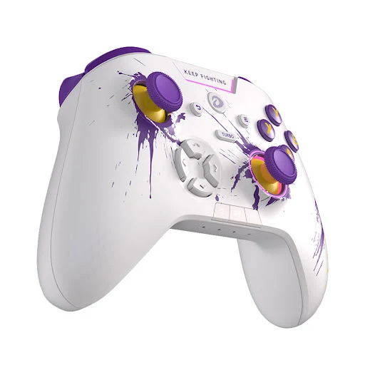 Tay cầm chơi game DAREU H105 White-purple