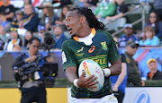 Springbok Sevens player Cecil Afrika.